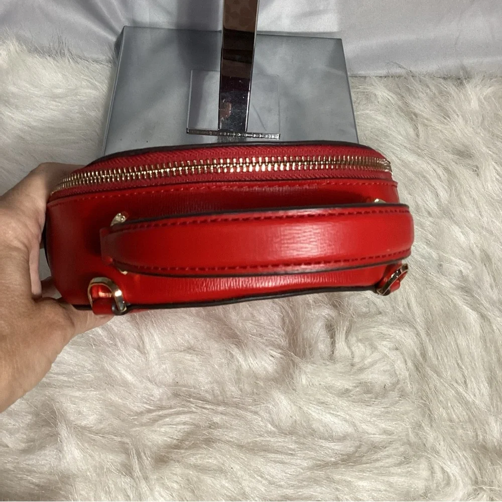Kate Spade x Tom & Jerry Convertible Red Leather Mini Backpack EUC - Picture 12 of 15